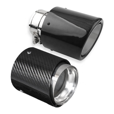 Real Carbon Fiber Car Exhaust Tips Pipes Muffler Automotive Exhaust Device New Product For Mini Cooper R55 R56 R57 R58 R59 R60 R61 F54 F55 F56 F57 F60